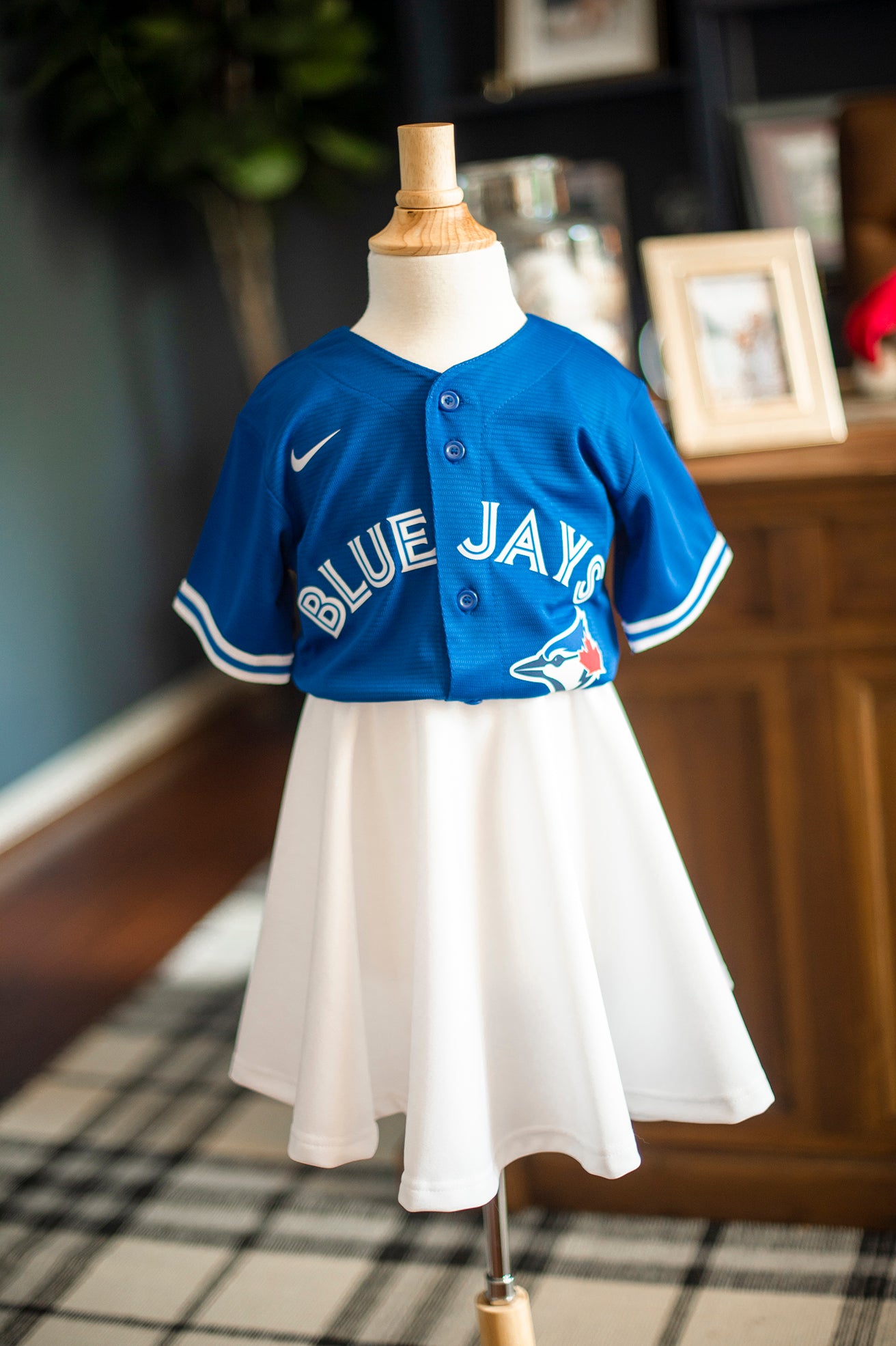 Toronto Baseball Fan Dress - Girls