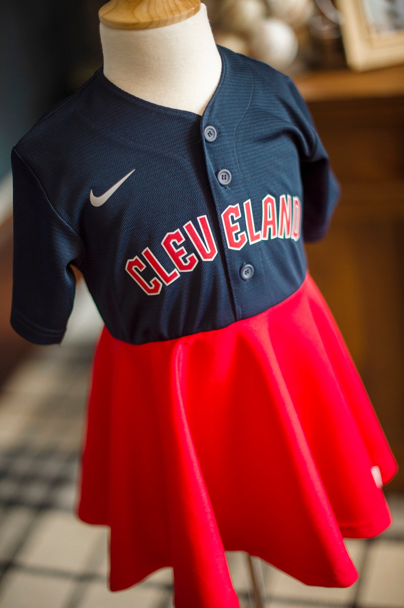 Cleveland Fan Dress - Girls