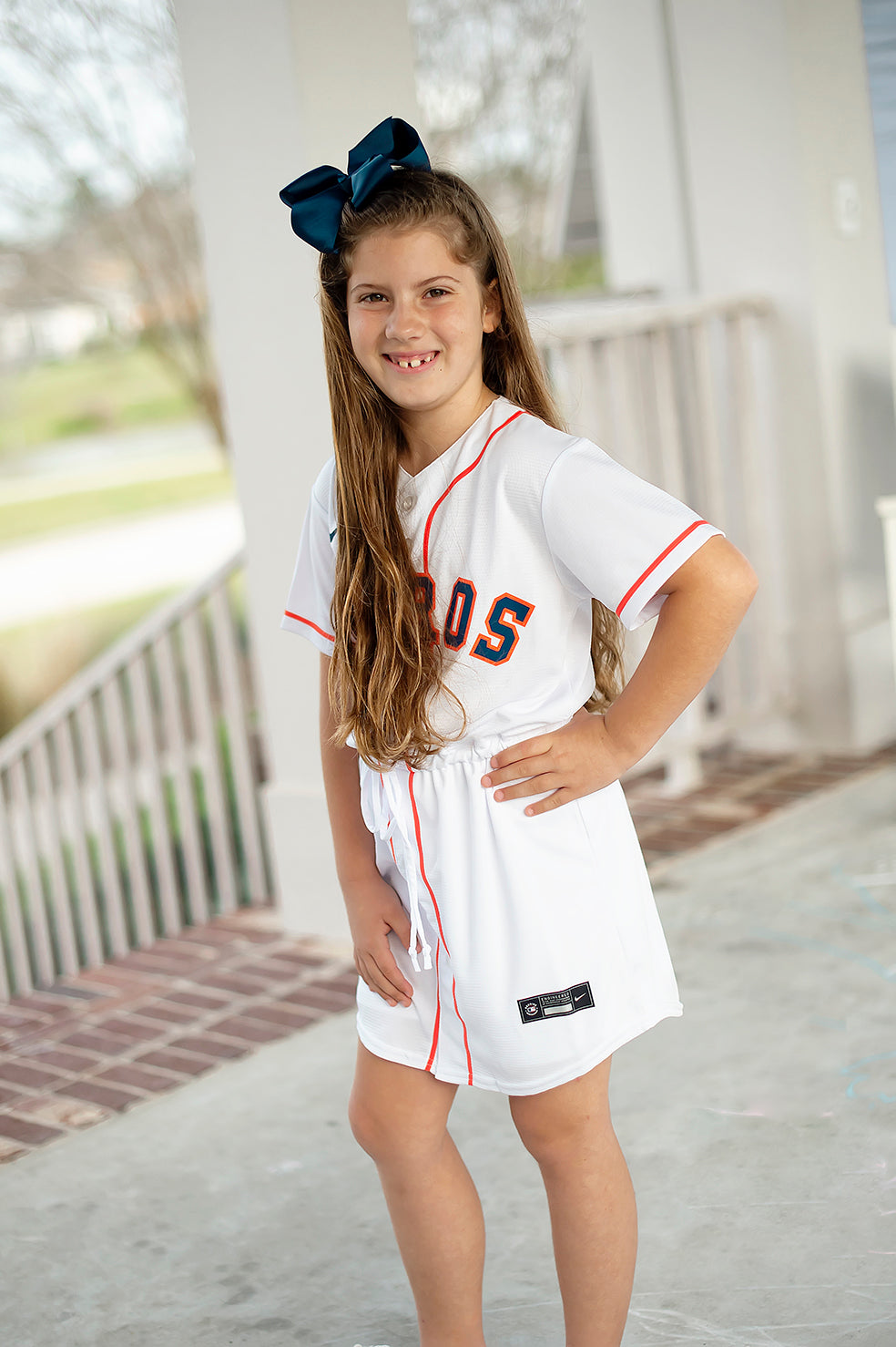 Houston Astros Fan Dress - Youth