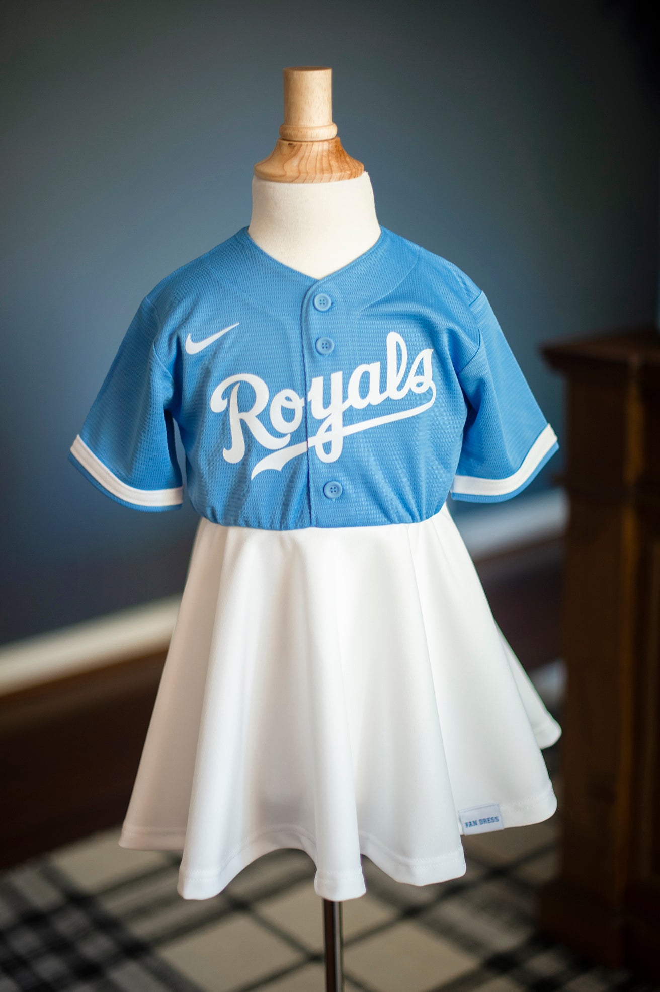 Nike Kansas City Royals Personalized Youth Home Jersey
