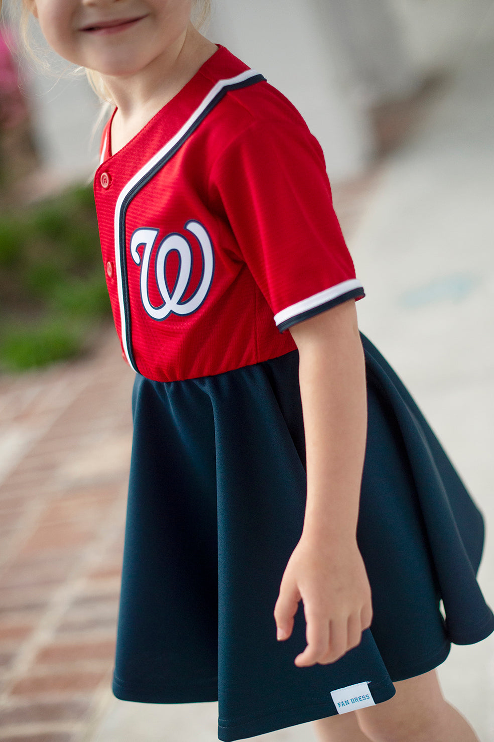 Washington Nationals Dress - Girls