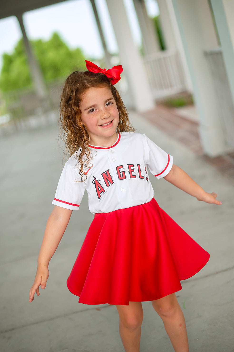 Anaheim Angels Dress - Girls