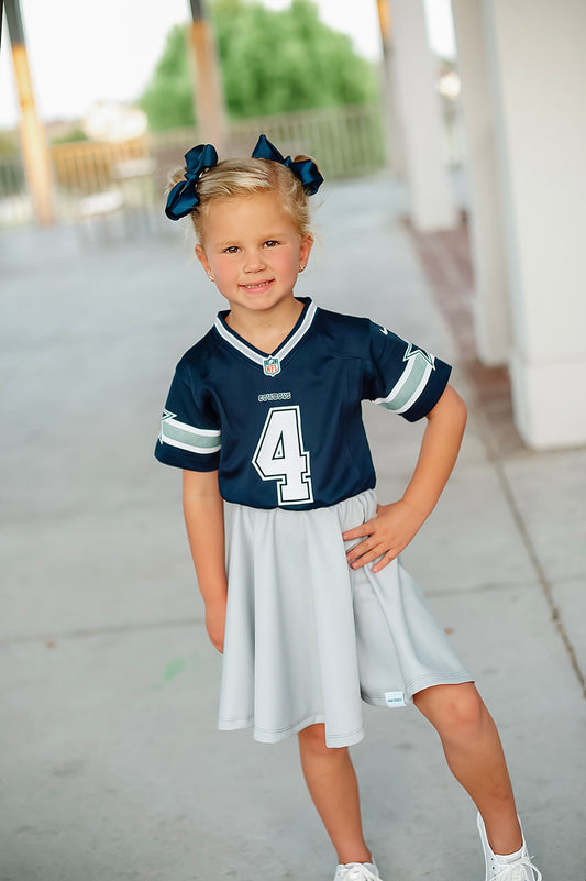 Dallas Cowboys Fan Dress - Girls