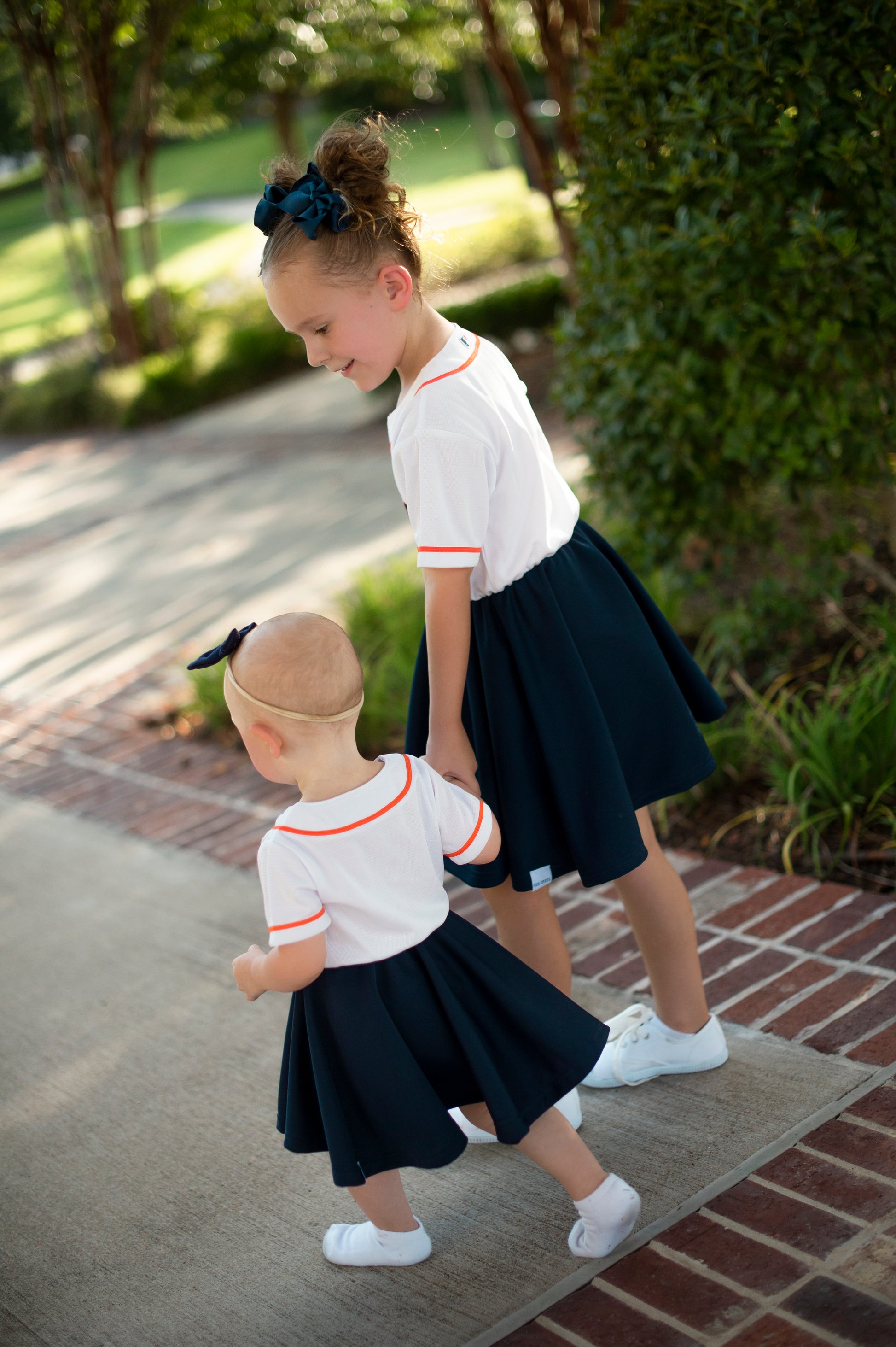 Women's Houston BP Navy Fan Dress