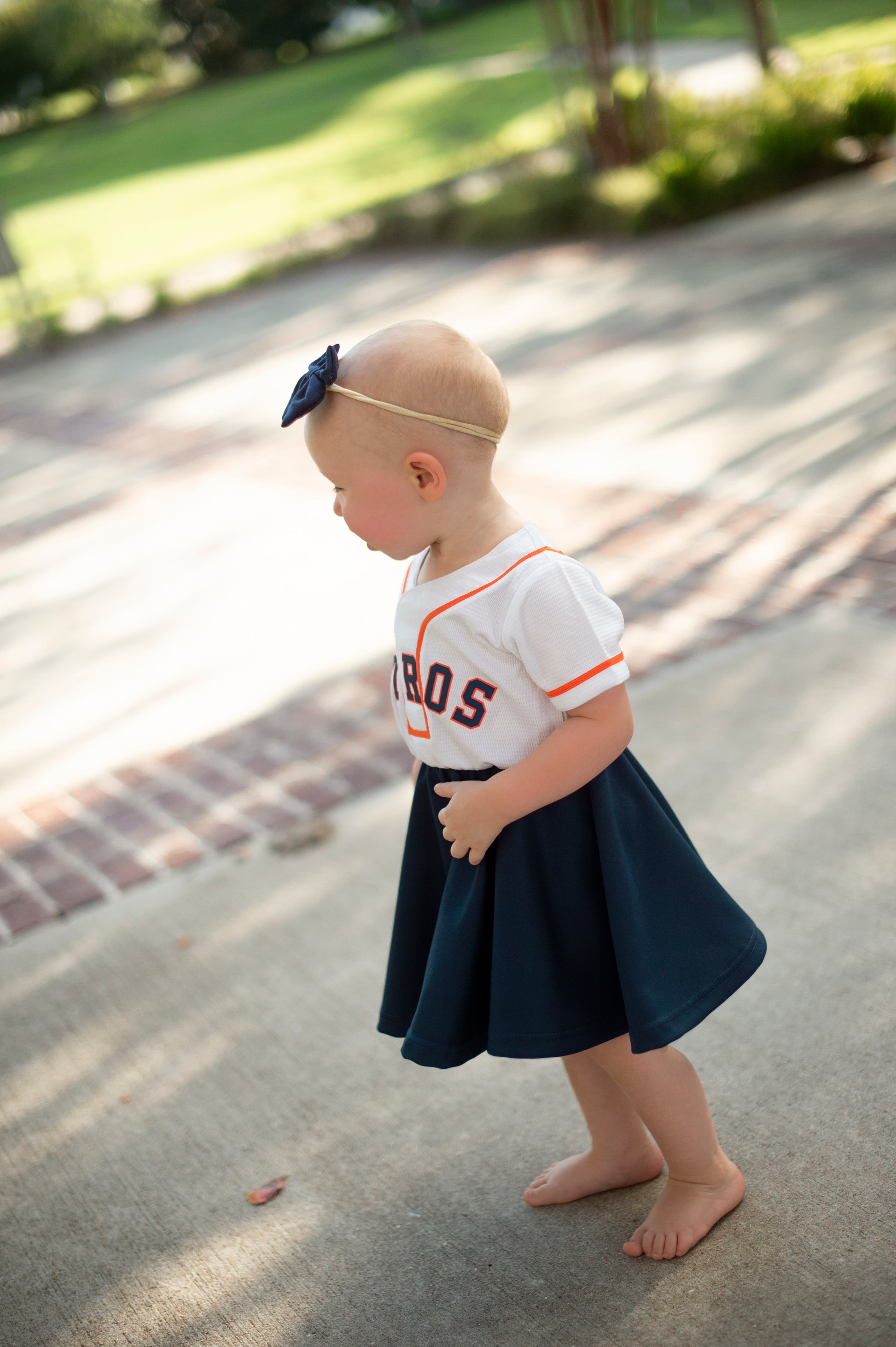 Houston Space City Fan Dress - Girls