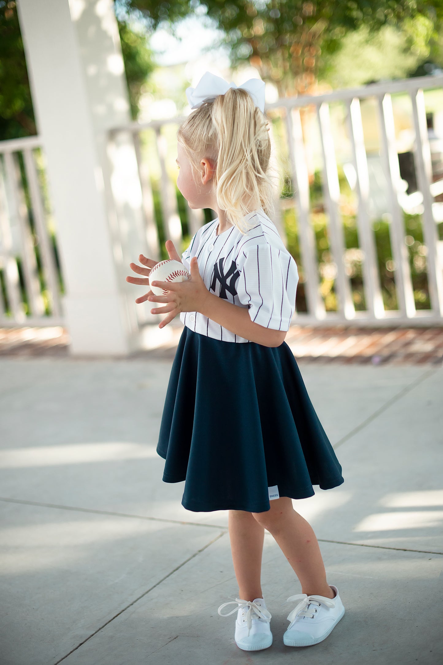 Baseball jersey dress