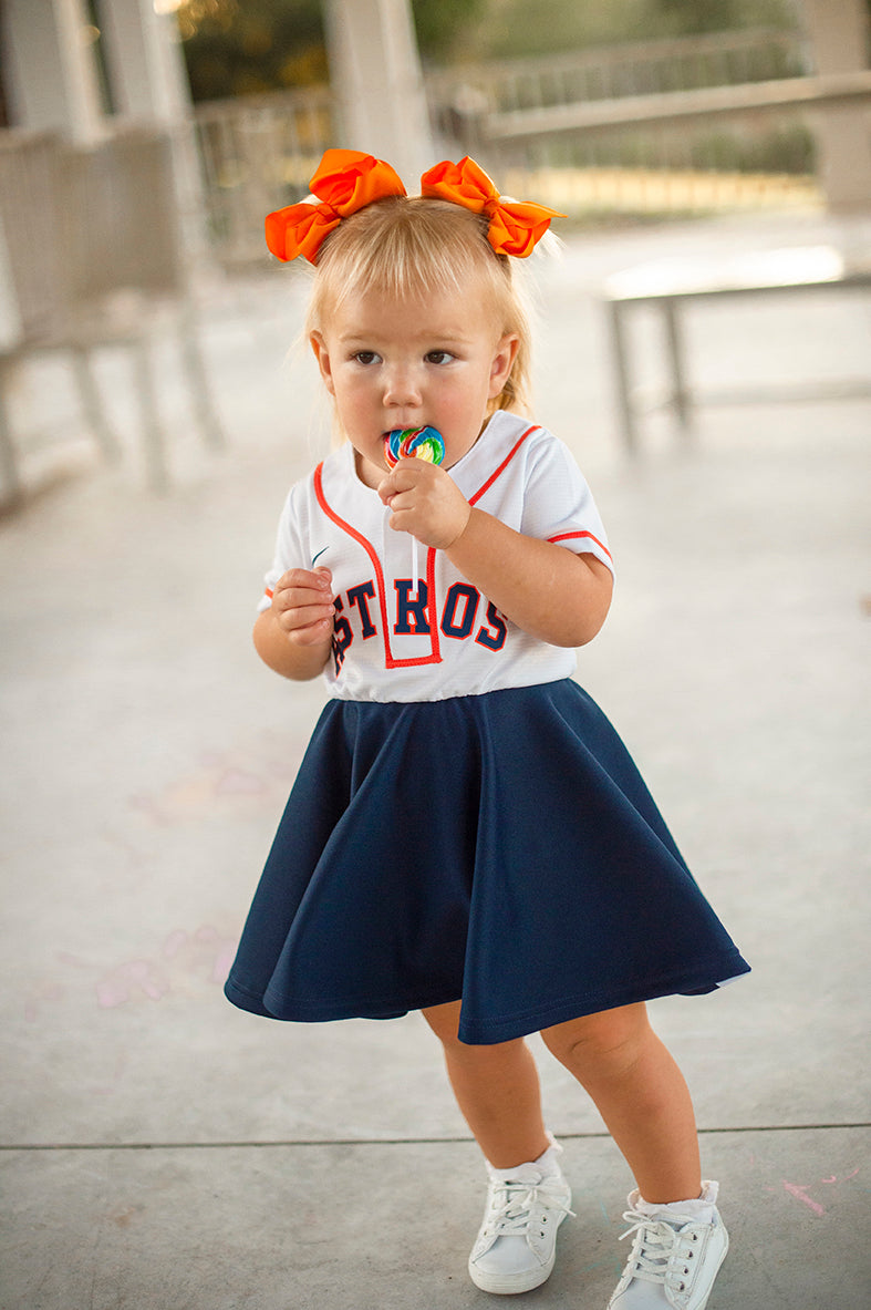 Astros baby outfit