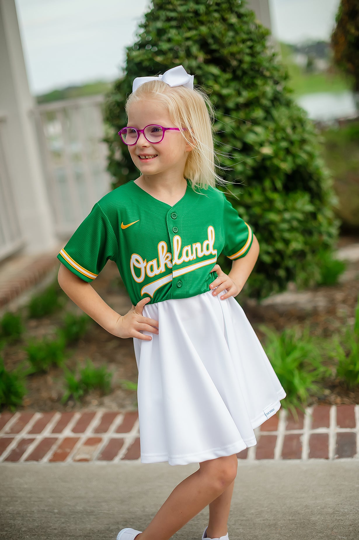 Oakland a's dress
