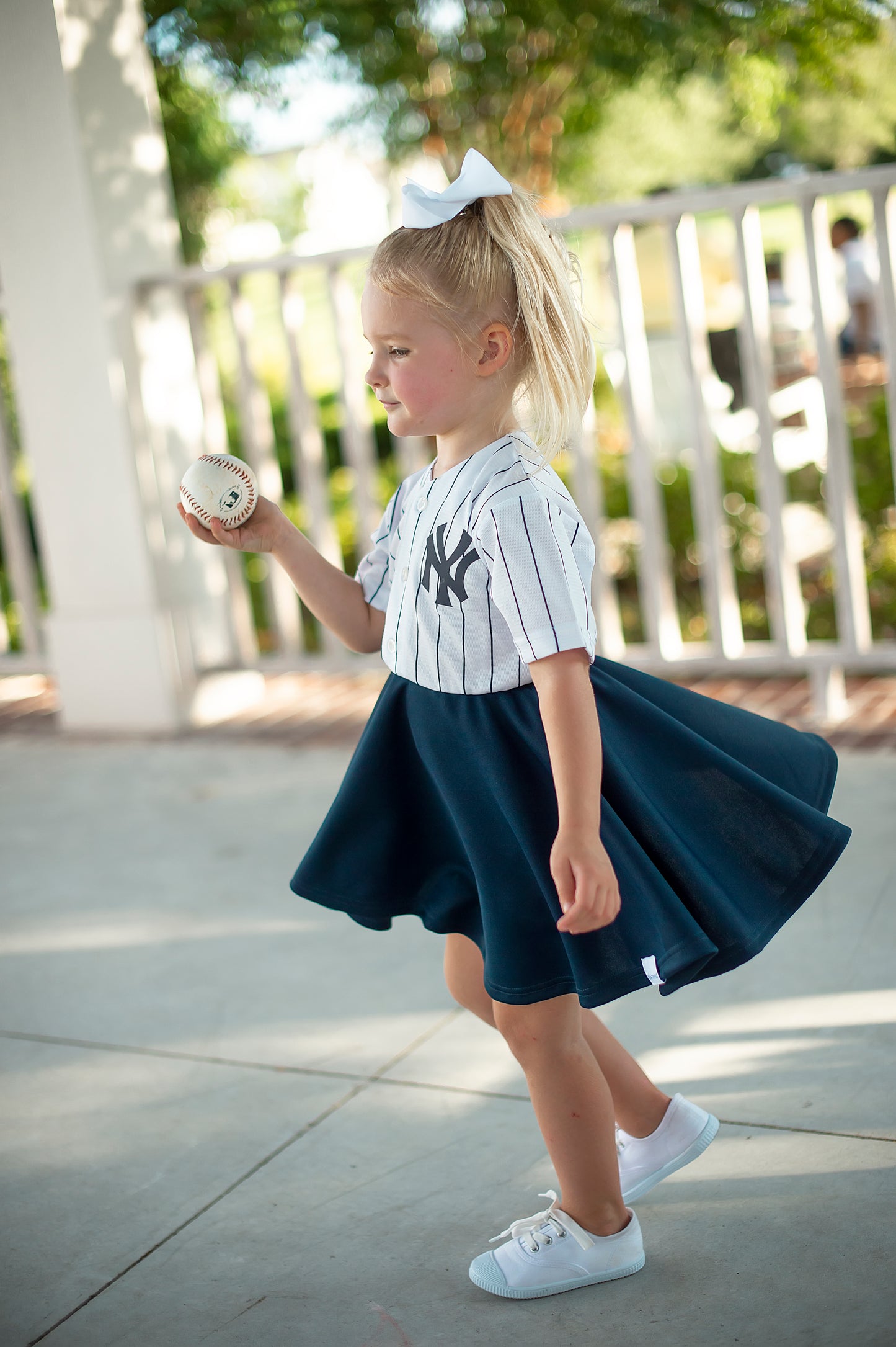 Women's New York Baseball Fan Dress
