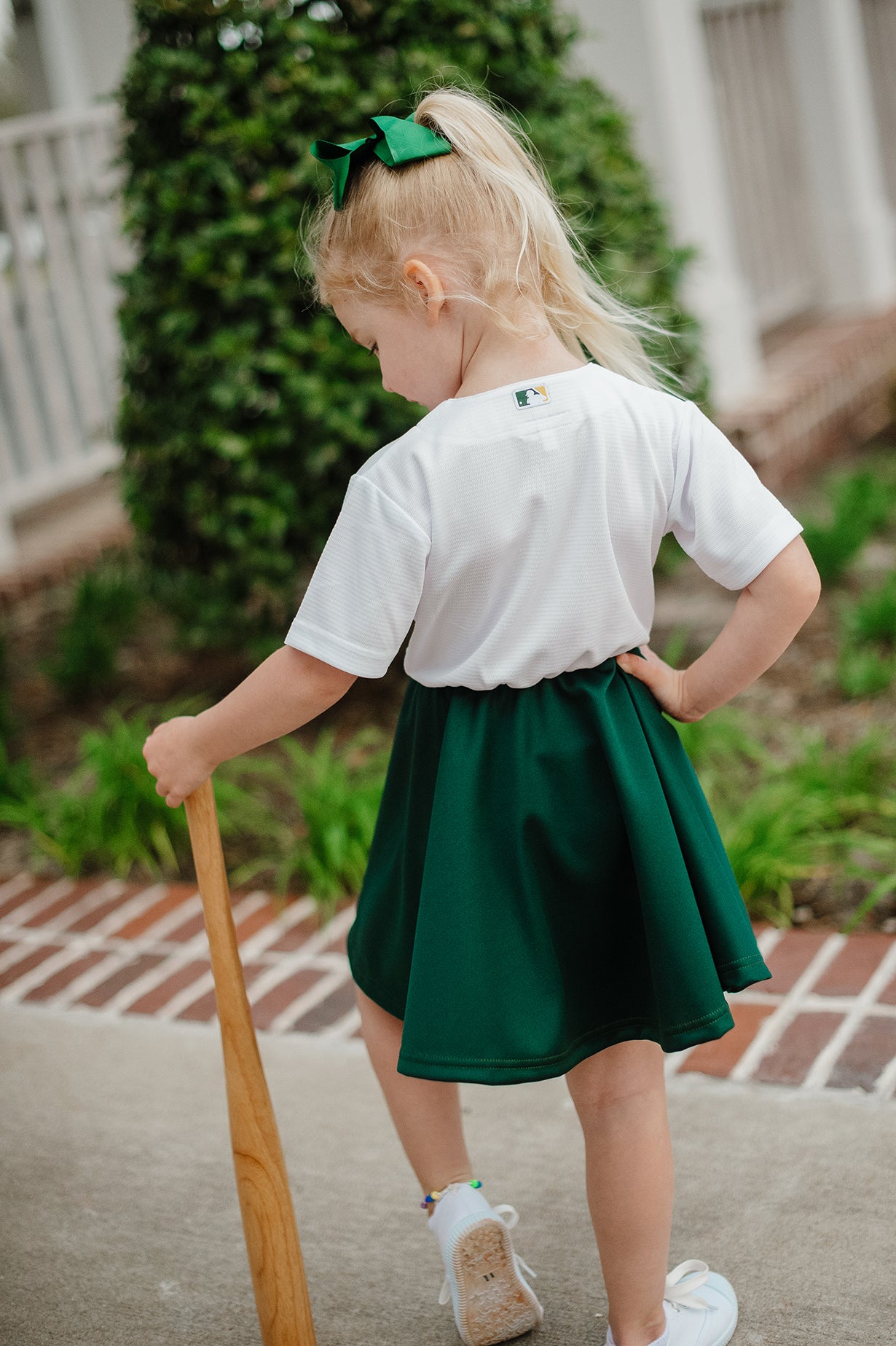 baseball jersey twirl dress