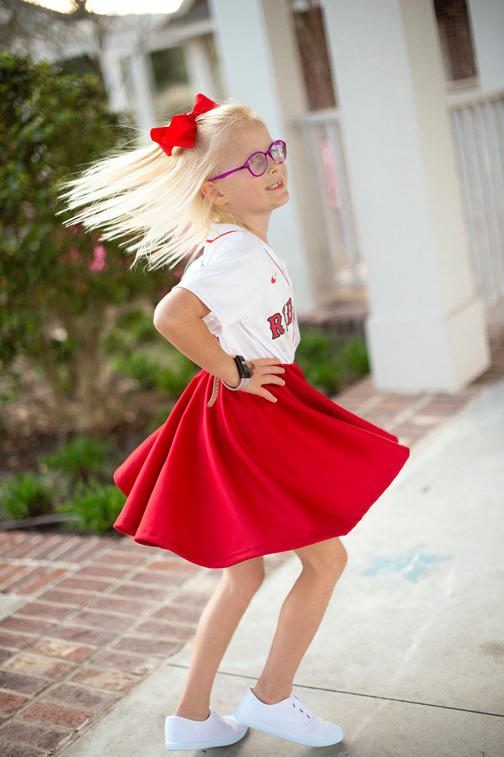 Red Sox kids dress