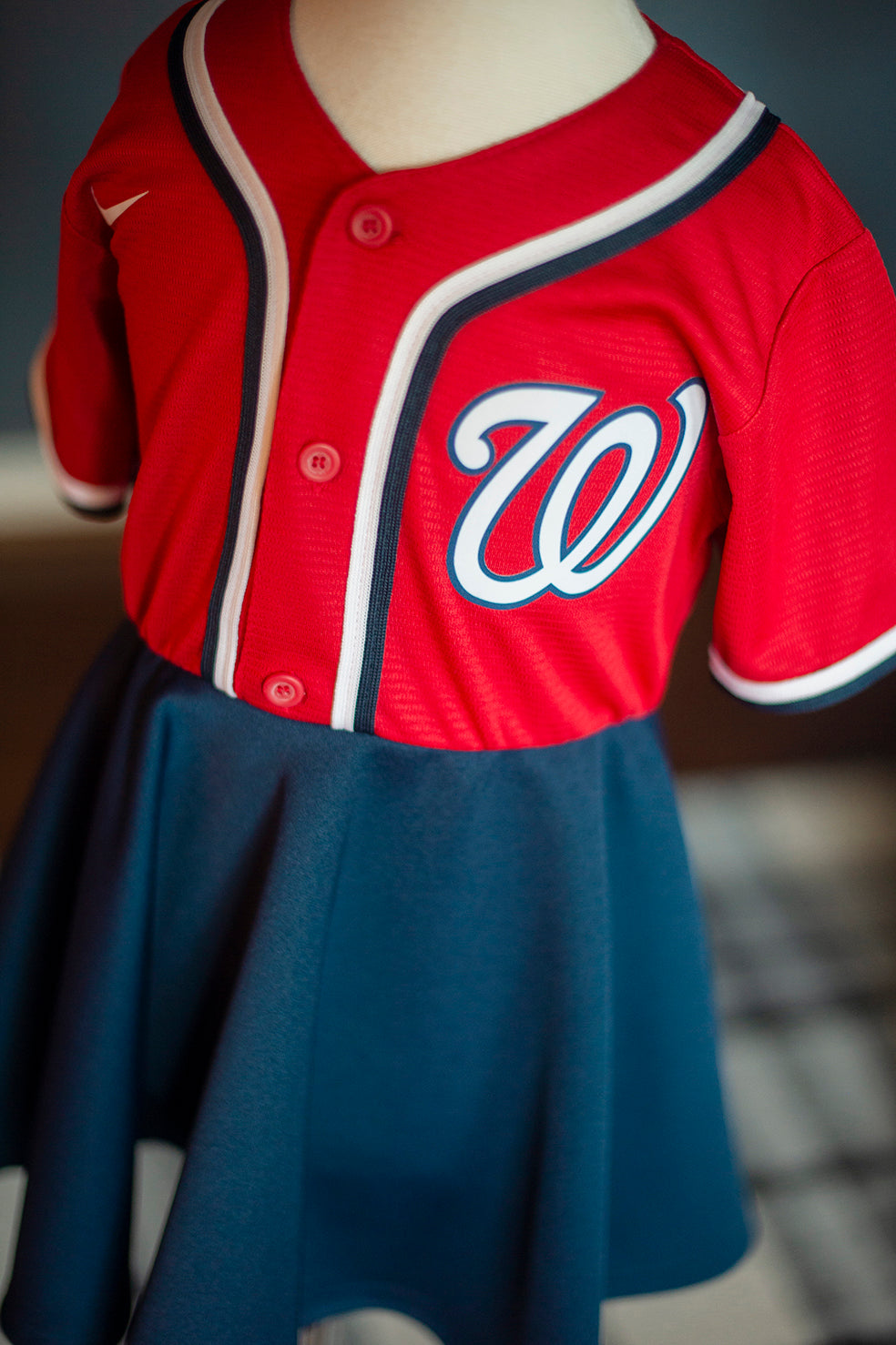 Washington Nationals Dress - Girls