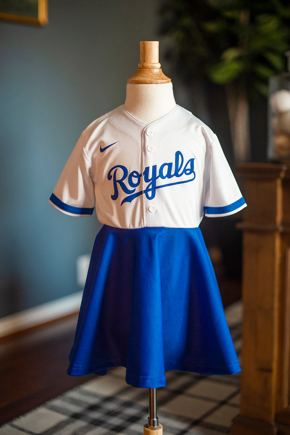 Kansas City Royals Dress (white) - Girls